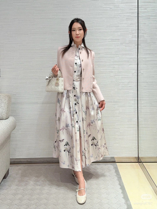 CD NEW printed dress