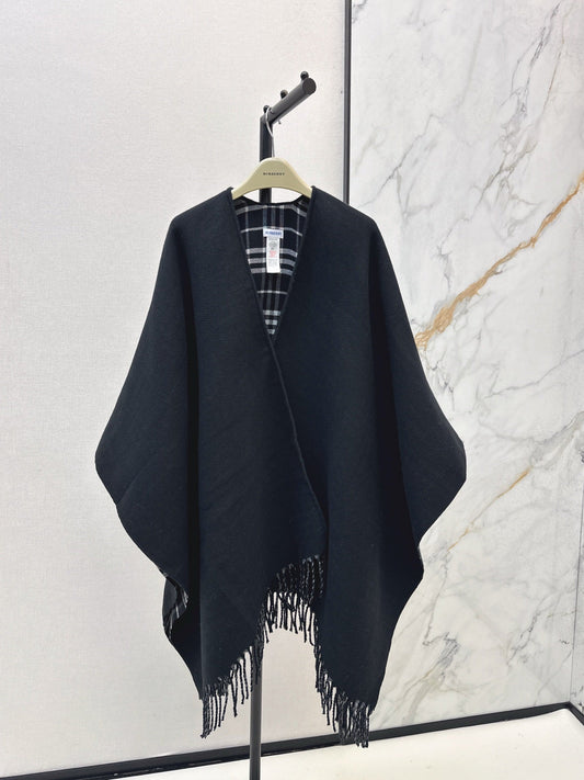 Bur NEW wool shawl cape
