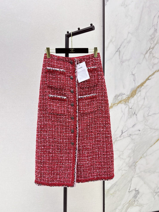 Chan NEW woven skirt